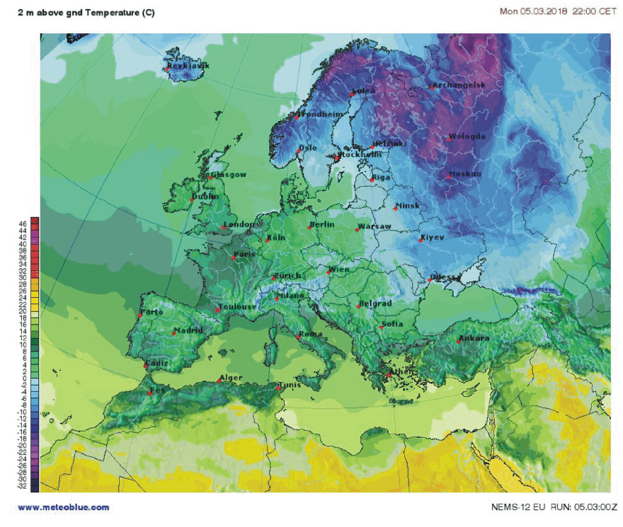 climate4you EuropeClimate