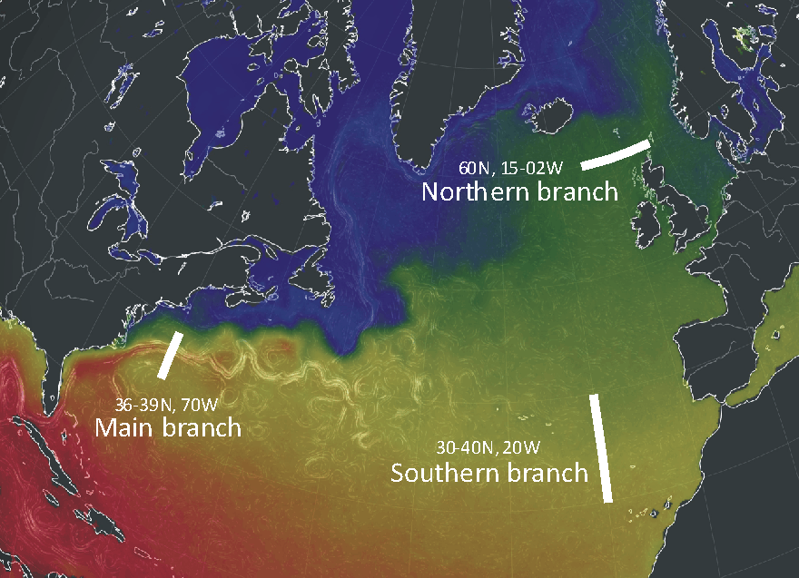 Atlantic Ocean Water Temperature Chart