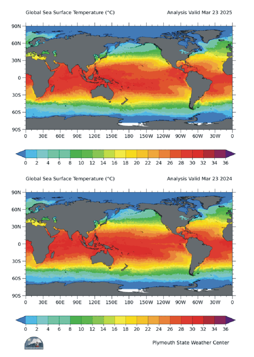 North Sea Weather Charts